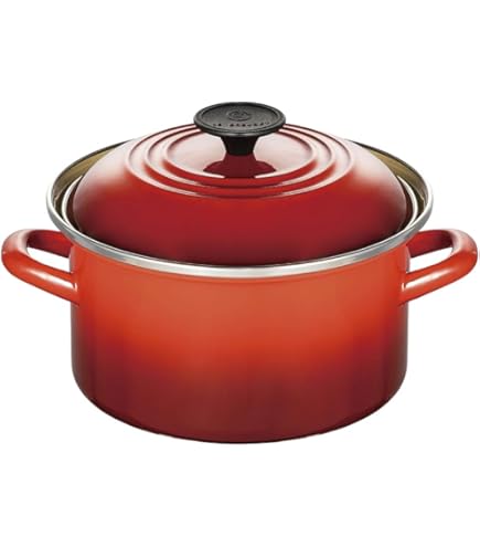 Amazon.co.jp: ルクルーゼ ココット・ガーリック デューン 22cm 25131